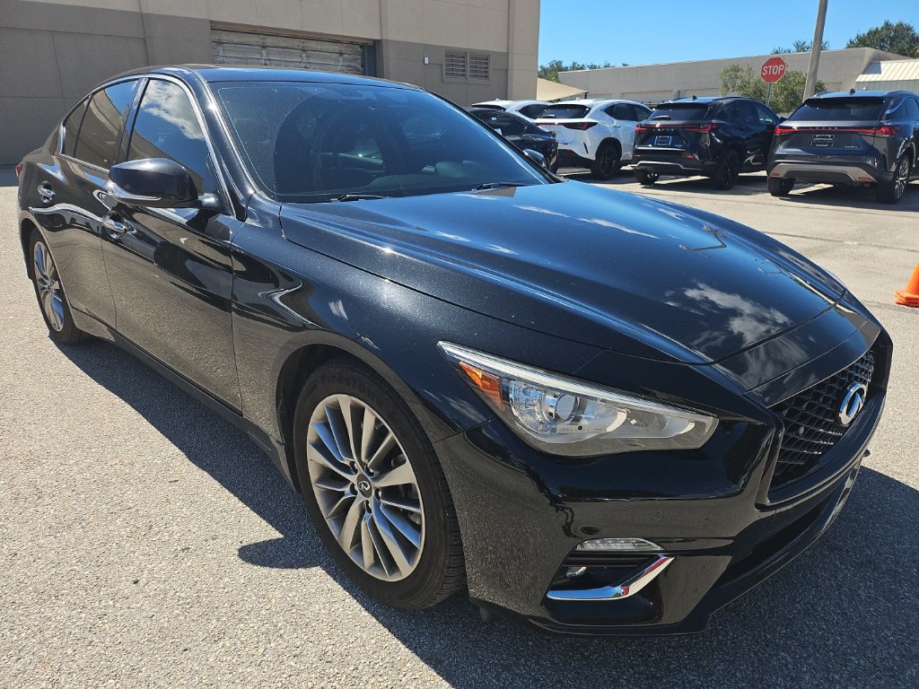 Used 2023 INFINITI Q50 Luxe w/ Cargo Package