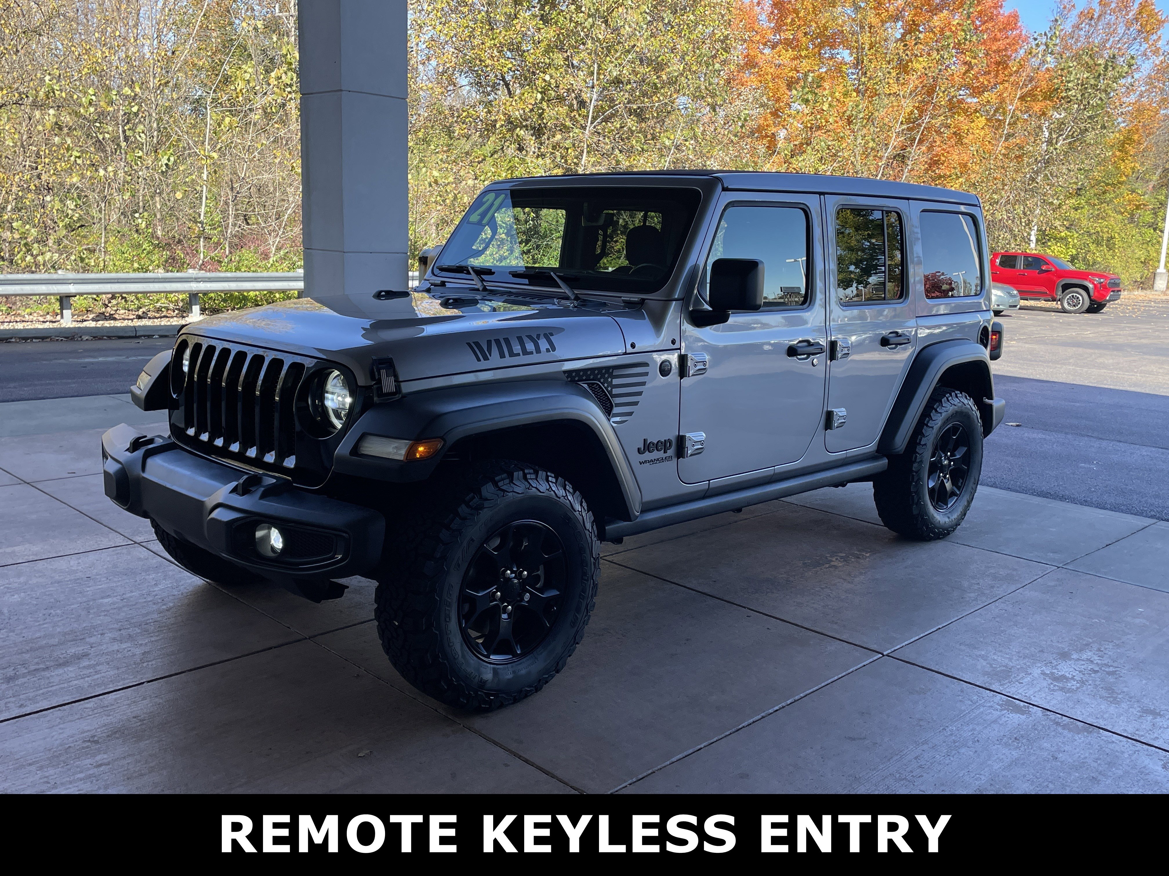 Used 2021 Jeep Wrangler Unlimited Sport image 3