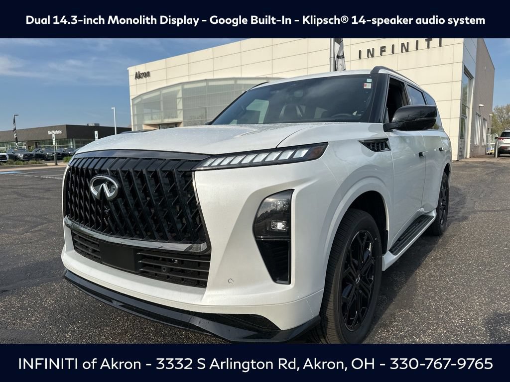 Certified 2026 INFINITI QX80 4WD w/ Sport Exterior Package