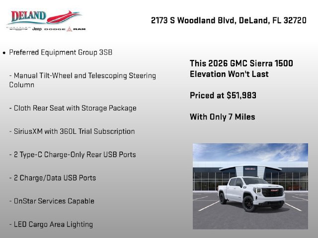 New 2026 GMC Sierra 1500 Elevation w/ Preferred Package AWD/4WD image 22