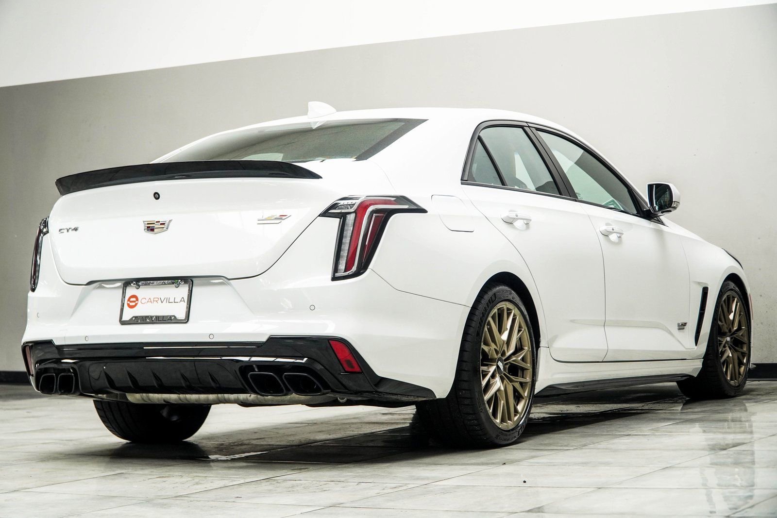 Used 2024 Cadillac CT4 V Blackwing w/ LPO, Bronce Accent Package RWD image 11