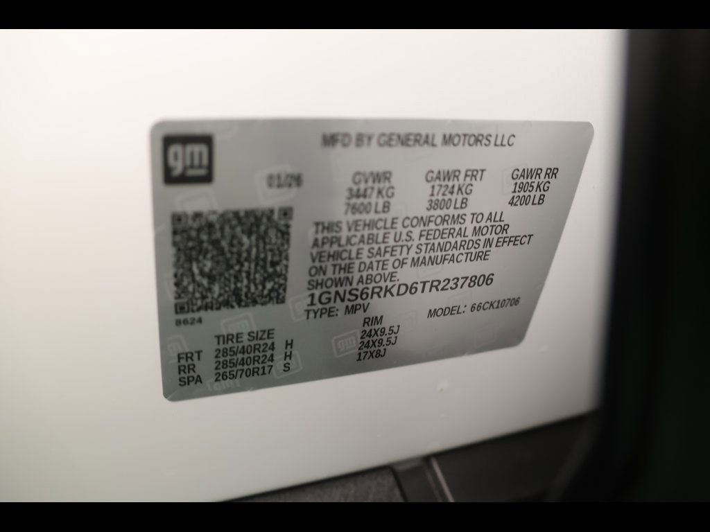 New 2026 Chevrolet Tahoe RST w/ RST Capability Package image 28