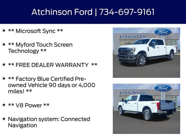 Certified 2022 Ford F350 Lariat w/ Lariat Ultimate Package image 8