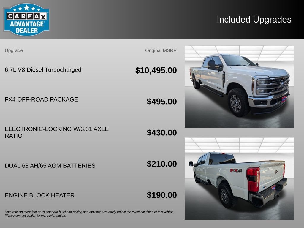 Used 2024 Ford F250 Lariat w/ FX4 Off-Road Package AWD/4WD image 3