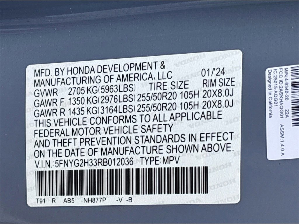 Used 2024 Honda Pilot Sport image 32
