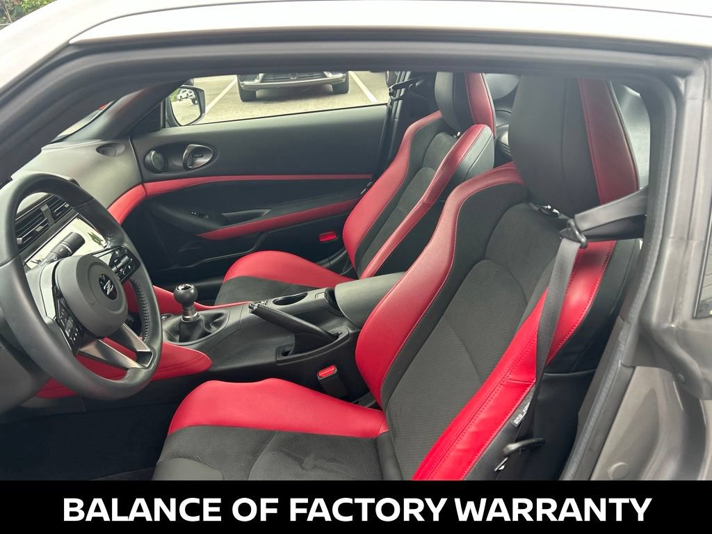 Certified 2024 Nissan Z Performance w/ Floor Mat Package RWD image 13