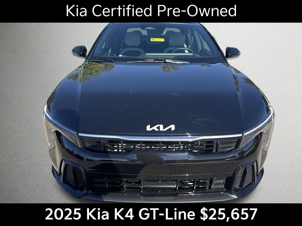 Certified 2025 Kia K4 GT-Line w/ GT-Line Premium Package FWD image 9