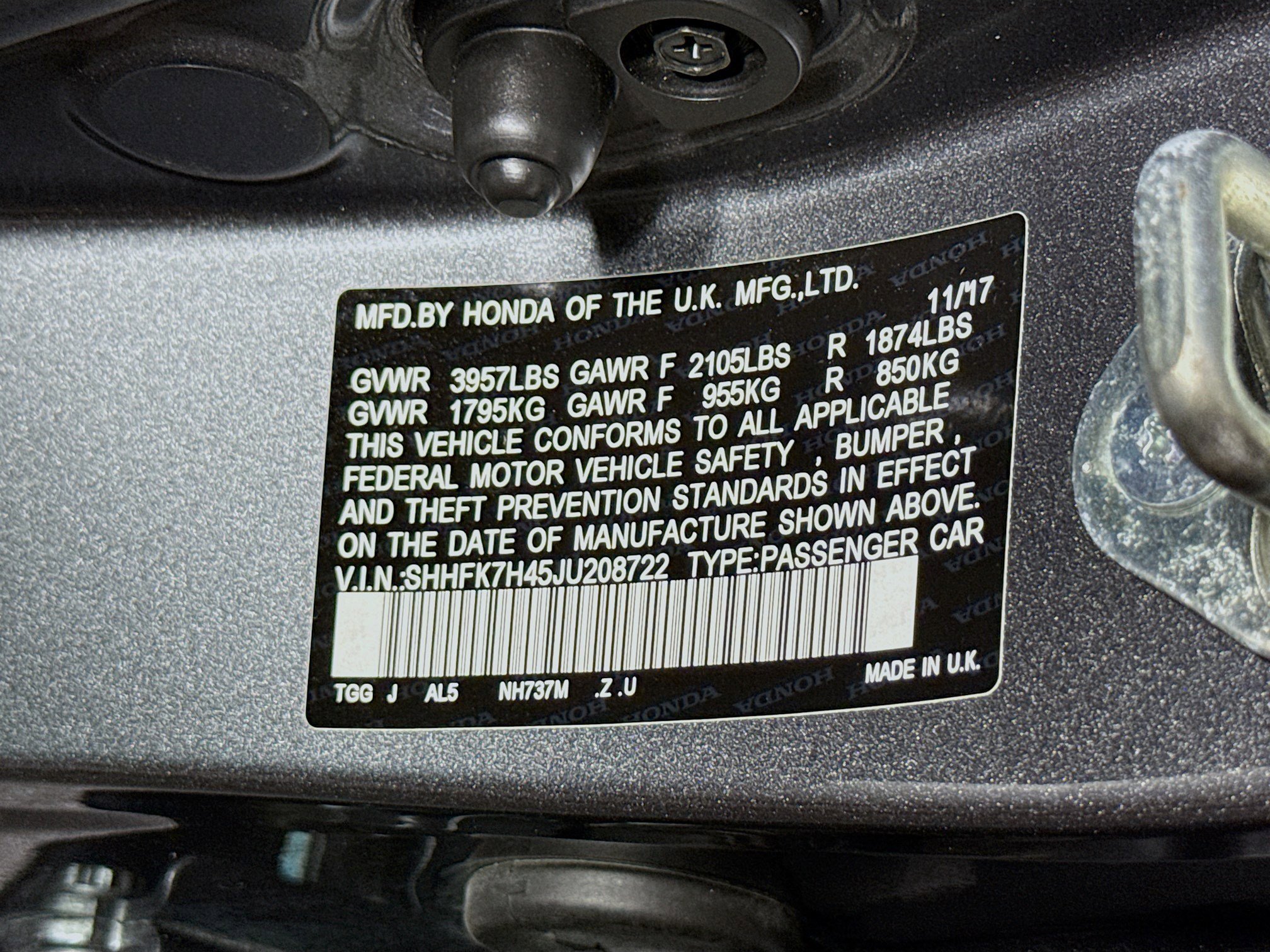 Used 2018 Honda Civic Sport image 39
