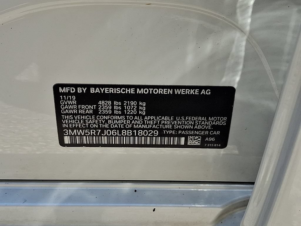Used 2020 BMW 330i xDrive Sedan w/ Convenience Package AWD/4WD image 28