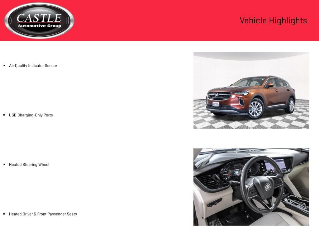 Used 2021 Buick Envision Preferred AWD/4WD image 8