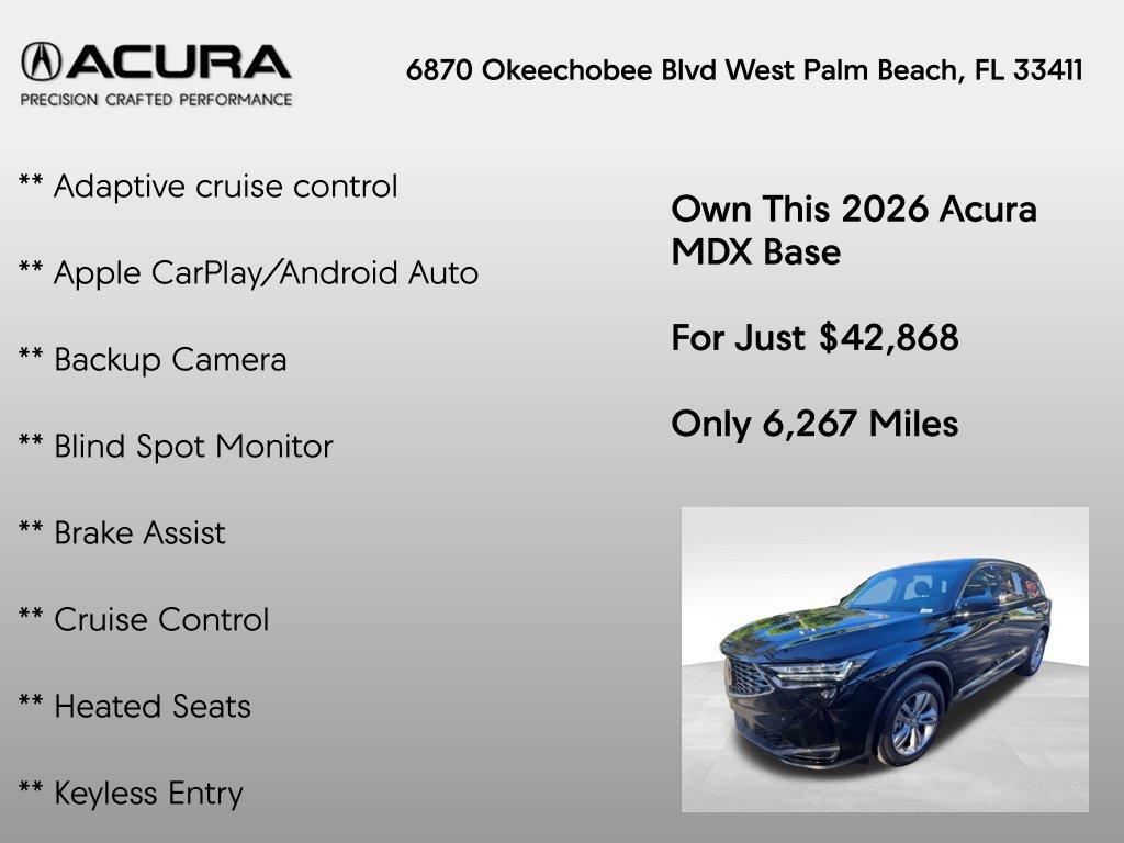 Certified 2026 Acura MDX FWD image 7