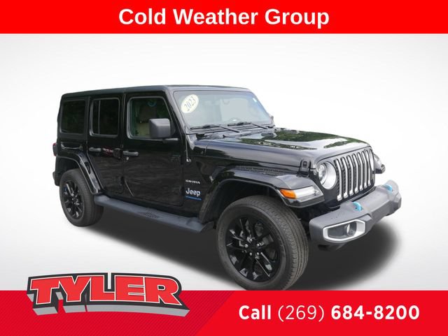 Used 2023 Jeep Wrangler Unlimited Sahara w/ Cold Weather Group AWD/4WD image 1