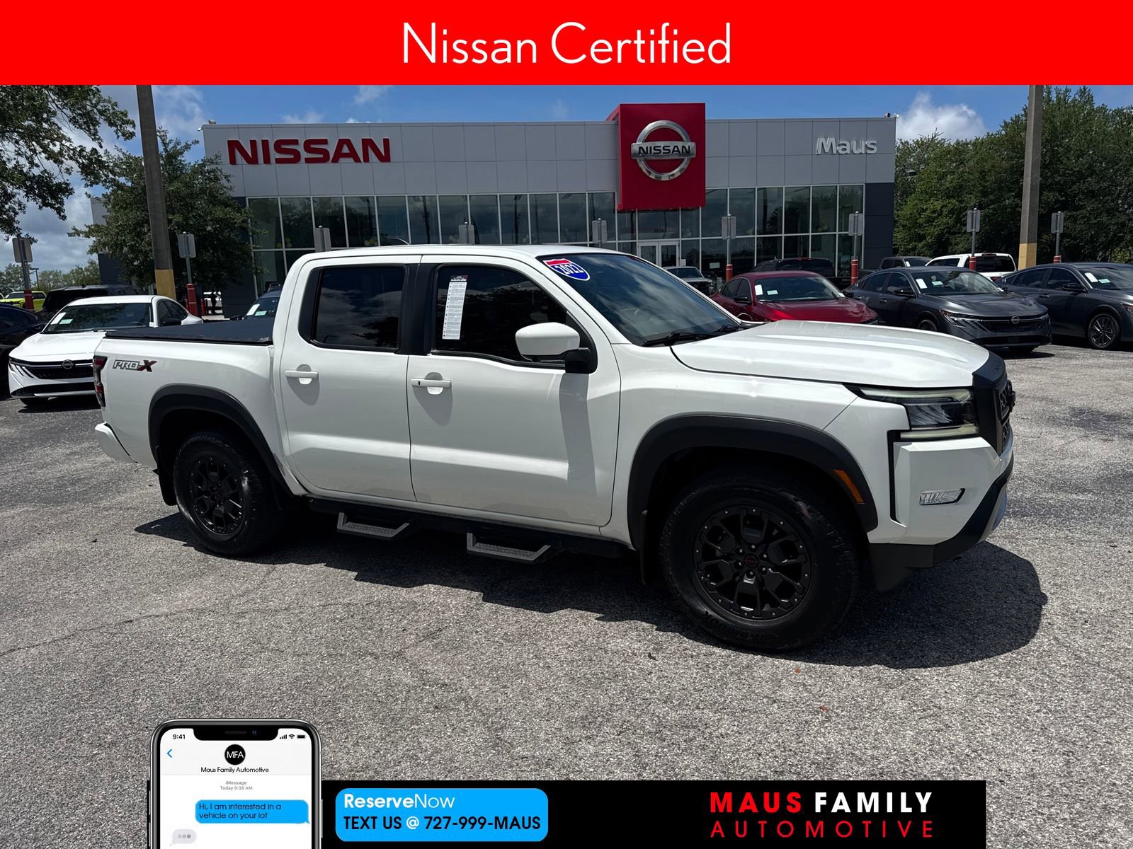 Used 2022 Nissan Frontier Pro-X w/ Pro-X Premium Package