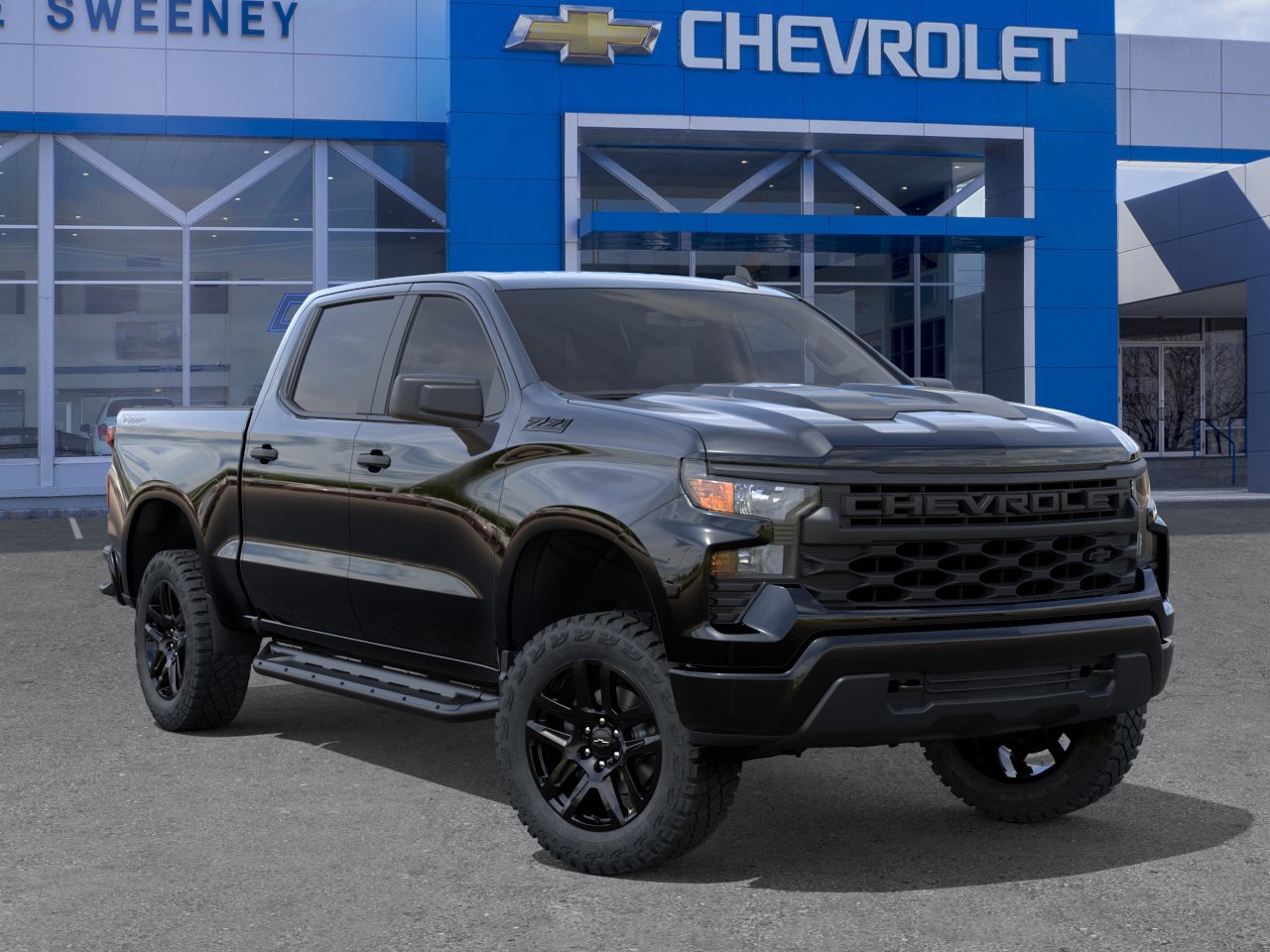 Used 2023 Chevrolet Silverado 1500 Custom Trail Boss w/ Midnight Edition AWD/4WD image 7