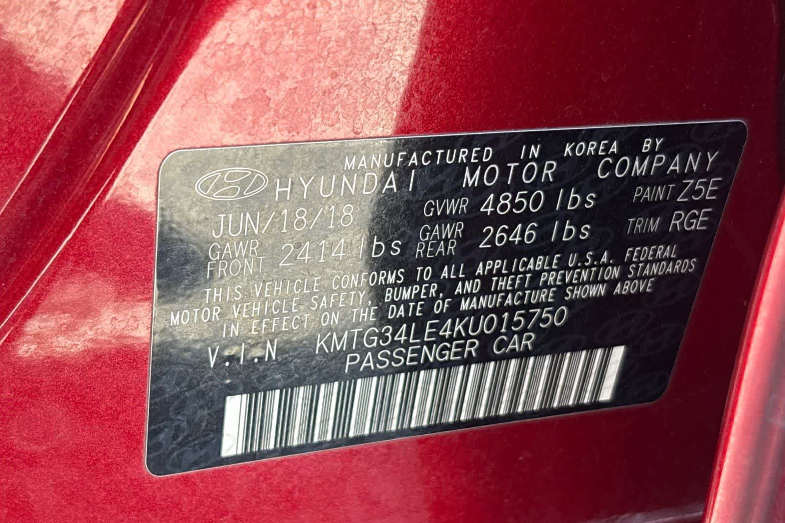 Used 2019 Genesis G70 3.3T Dynamic RWD image 28