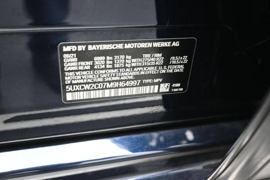 Used 2021 BMW X7 xDrive40i w/ M Sport Package AWD/4WD image 18