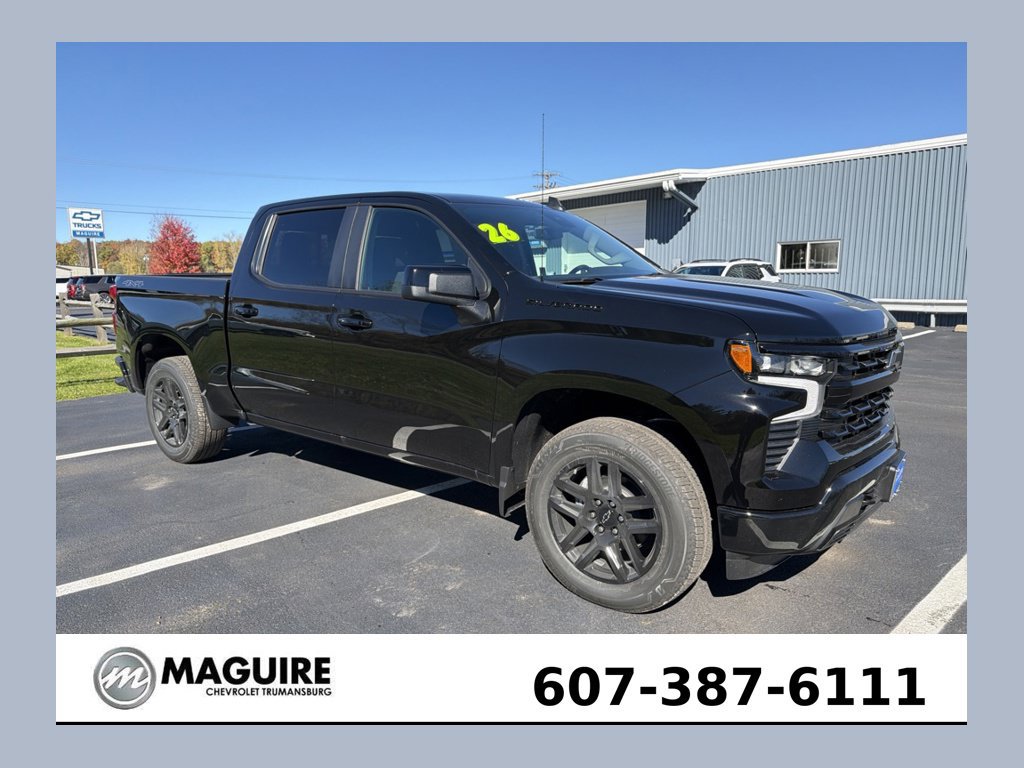 New 2026 Chevrolet Silverado 1500 RST w/ Dark Appearance Package AWD/4WD image 1