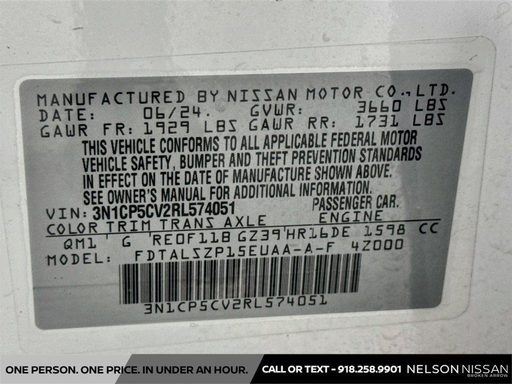 Used 2024 Nissan Kicks SV FWD image 29
