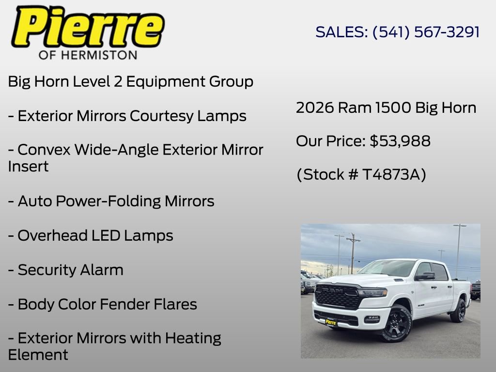 Used 2026 RAM 1500 Big Horn image 24