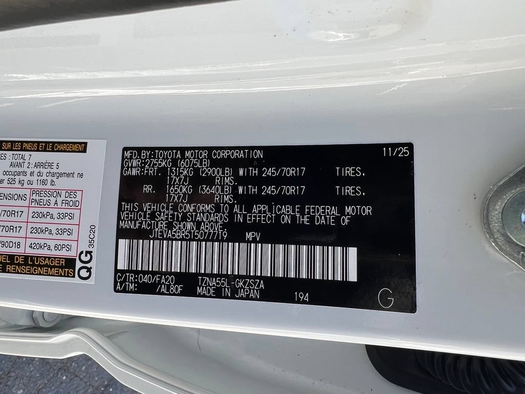 Certified 2026 Toyota 4Runner SR5 AWD/4WD image 43