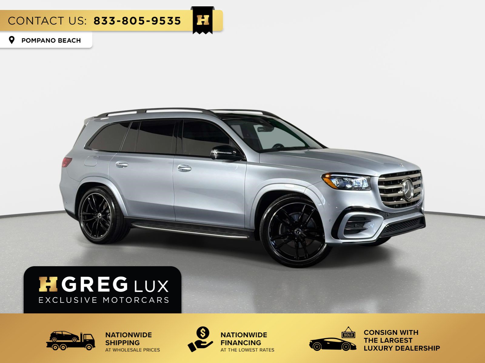 Used 2025 Mercedes-Benz GLS 580 4MATIC image 1