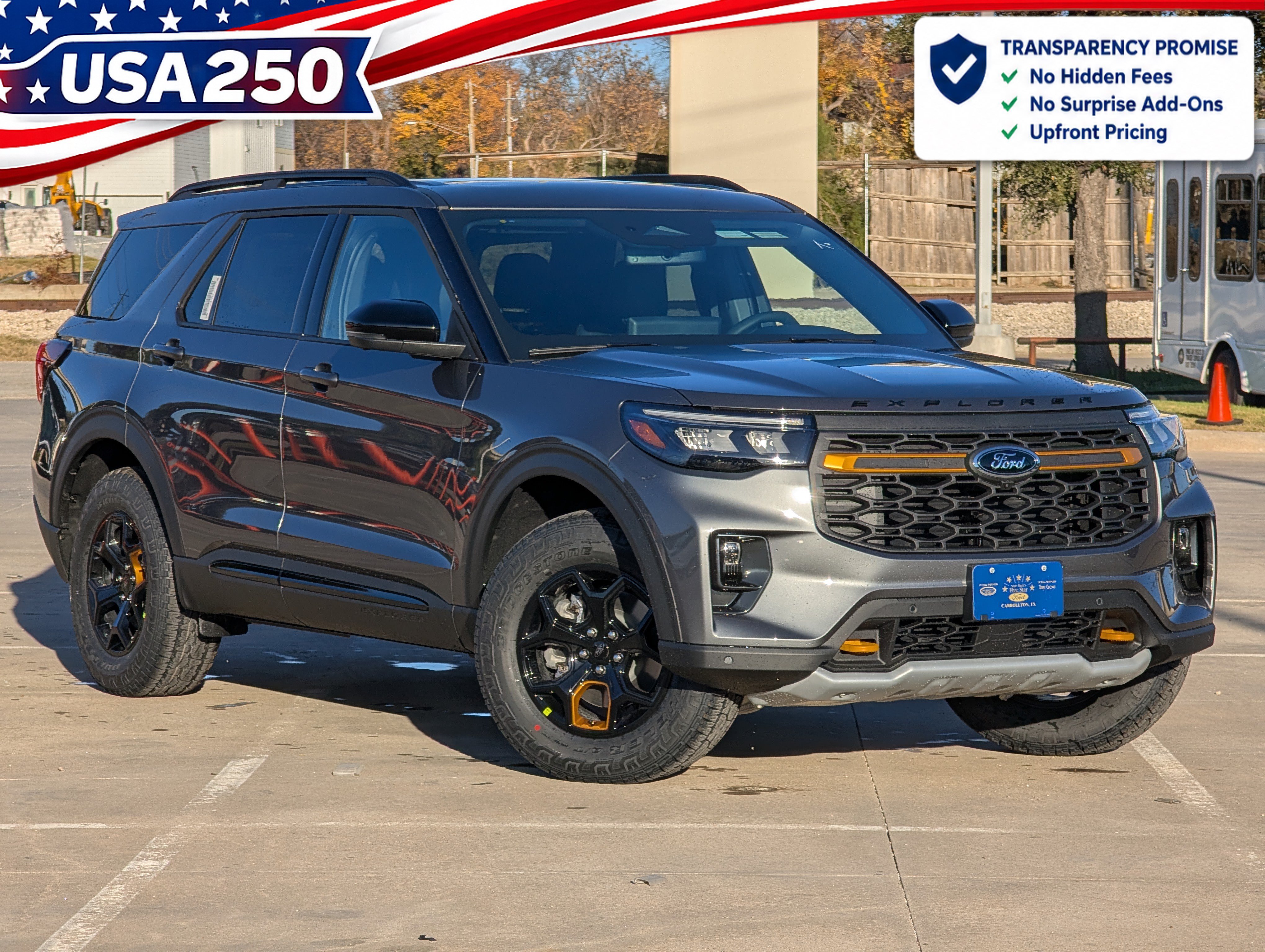 New 2026 Ford Explorer Tremor w/ Tremor Ultimate Package