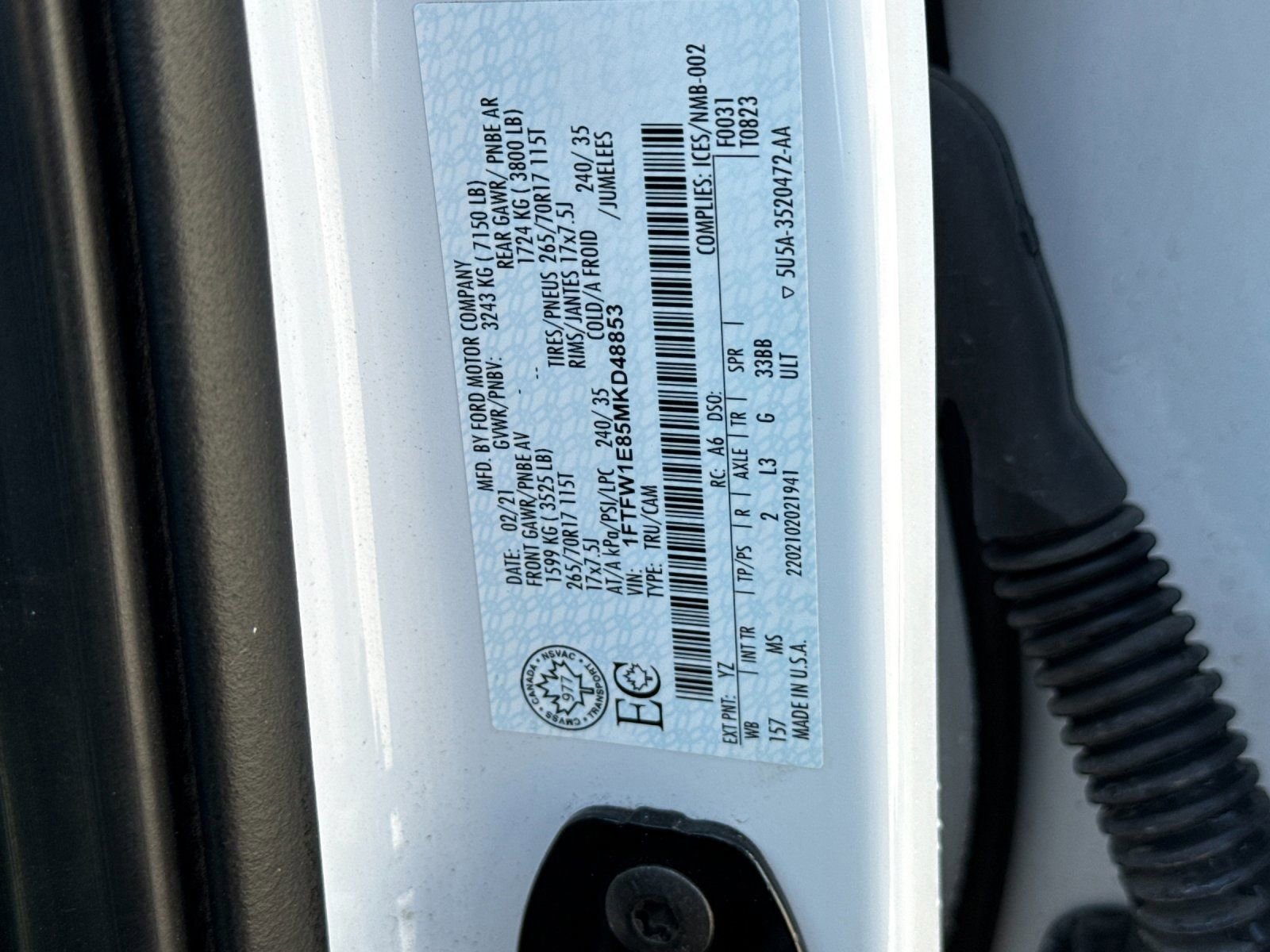 Used 2021 Ford F150 XLT w/ Equipment Group 301A Mid image 32