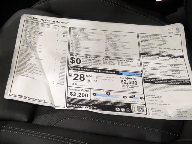 New 2026 BMW 230i xDrive Coupe w/ Premium Package AWD/4WD image 19