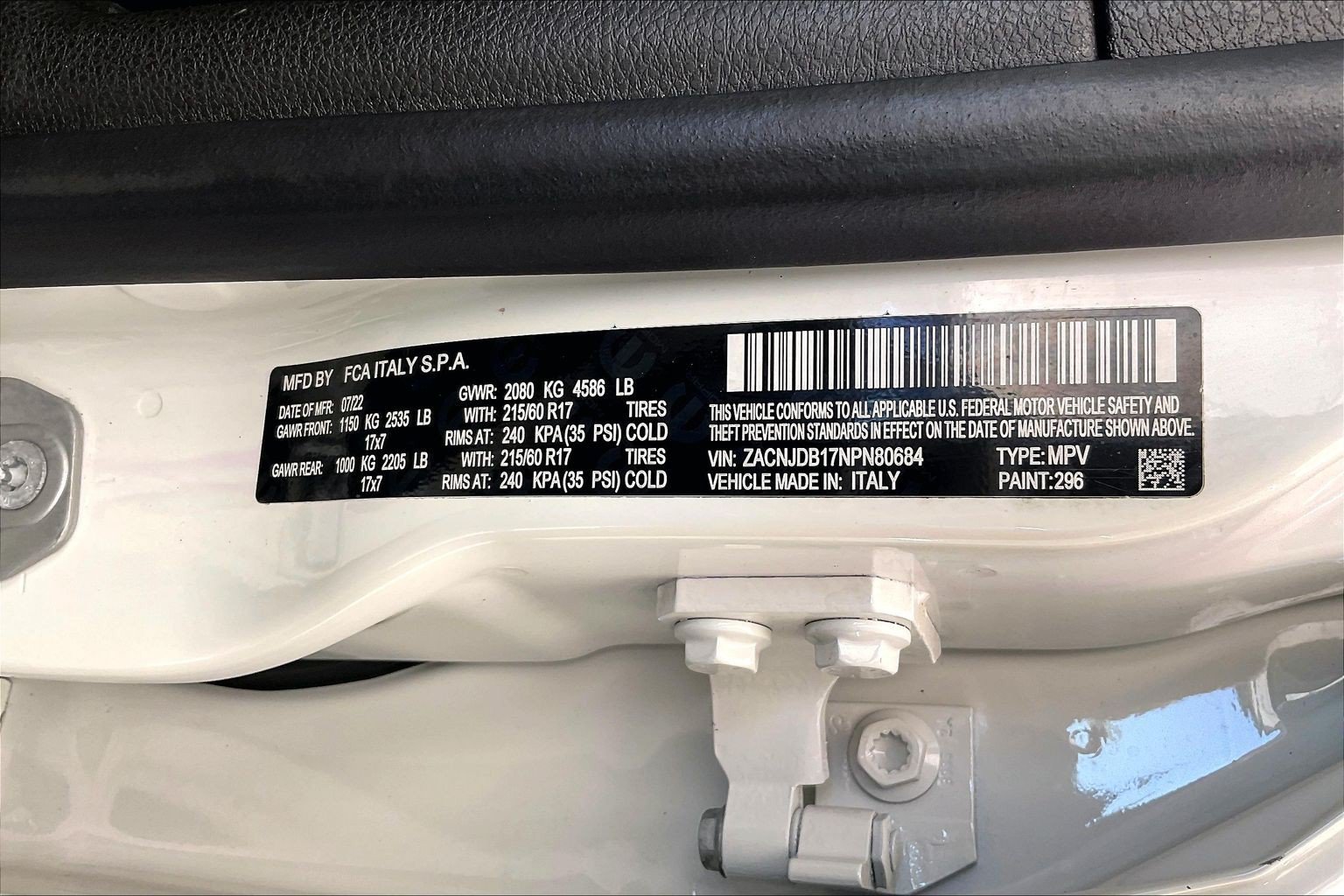 Used 2022 Jeep Renegade Latitude AWD/4WD image 33