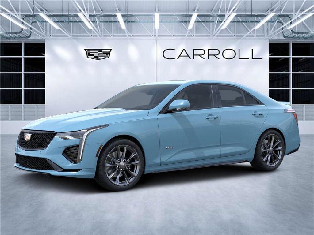 New 2026 Cadillac CT4 V w/ Navigation Package AWD/4WD image 2