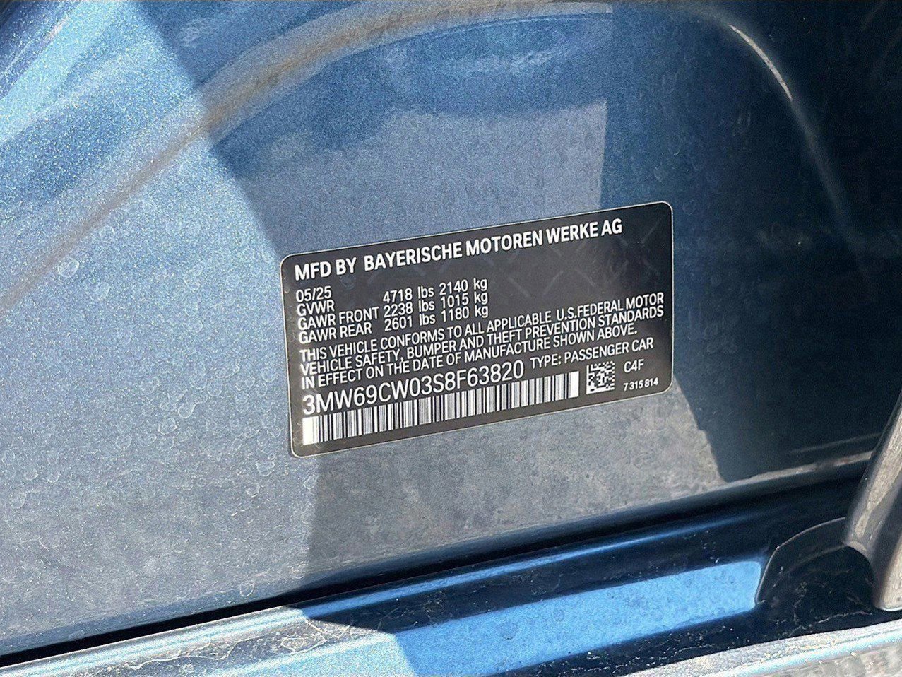 New 2025 BMW 330i Sedan w/ Convenience Package RWD image 44