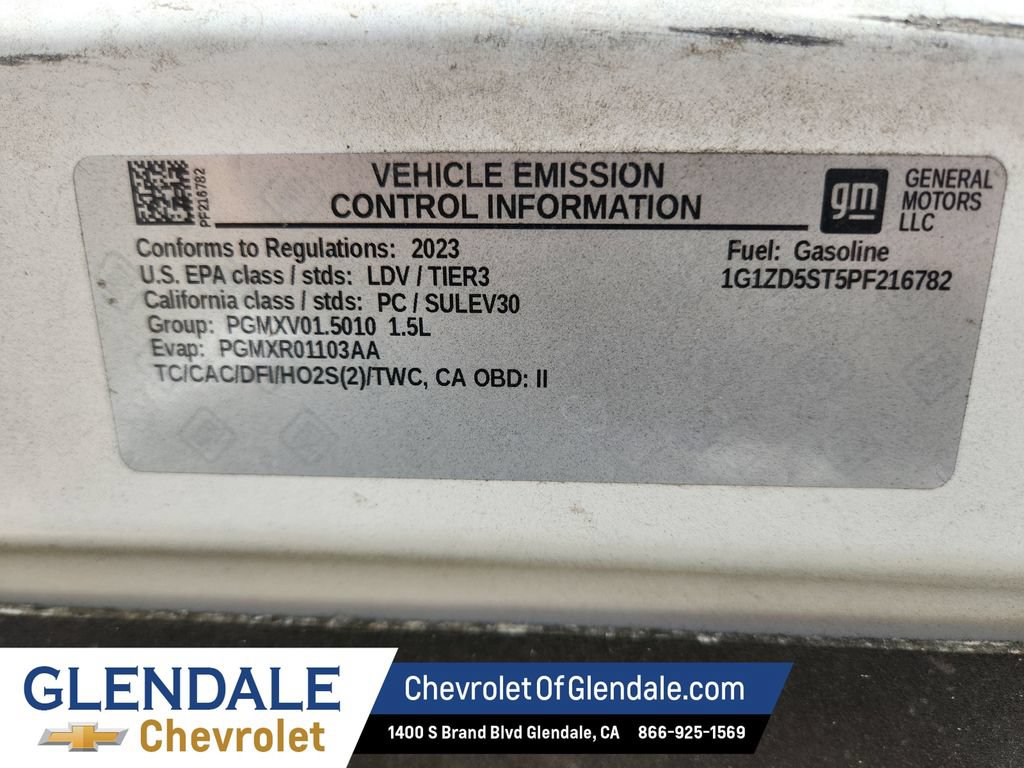 Used 2023 Chevrolet Malibu LT FWD image 10