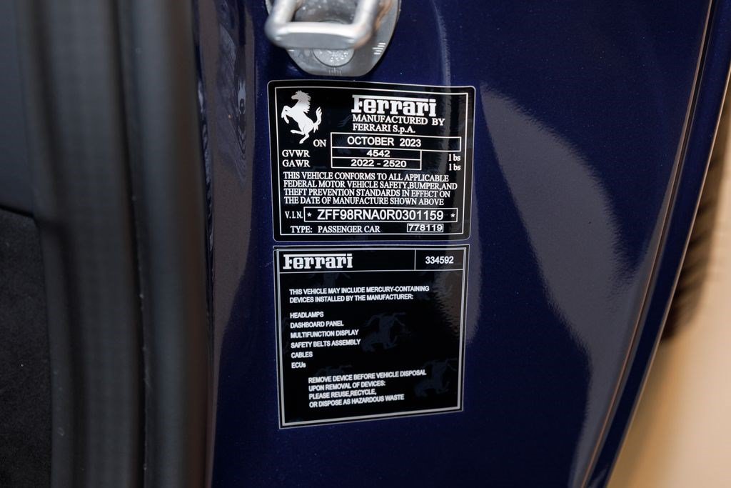 Used 2024 Ferrari Roma RWD image 26