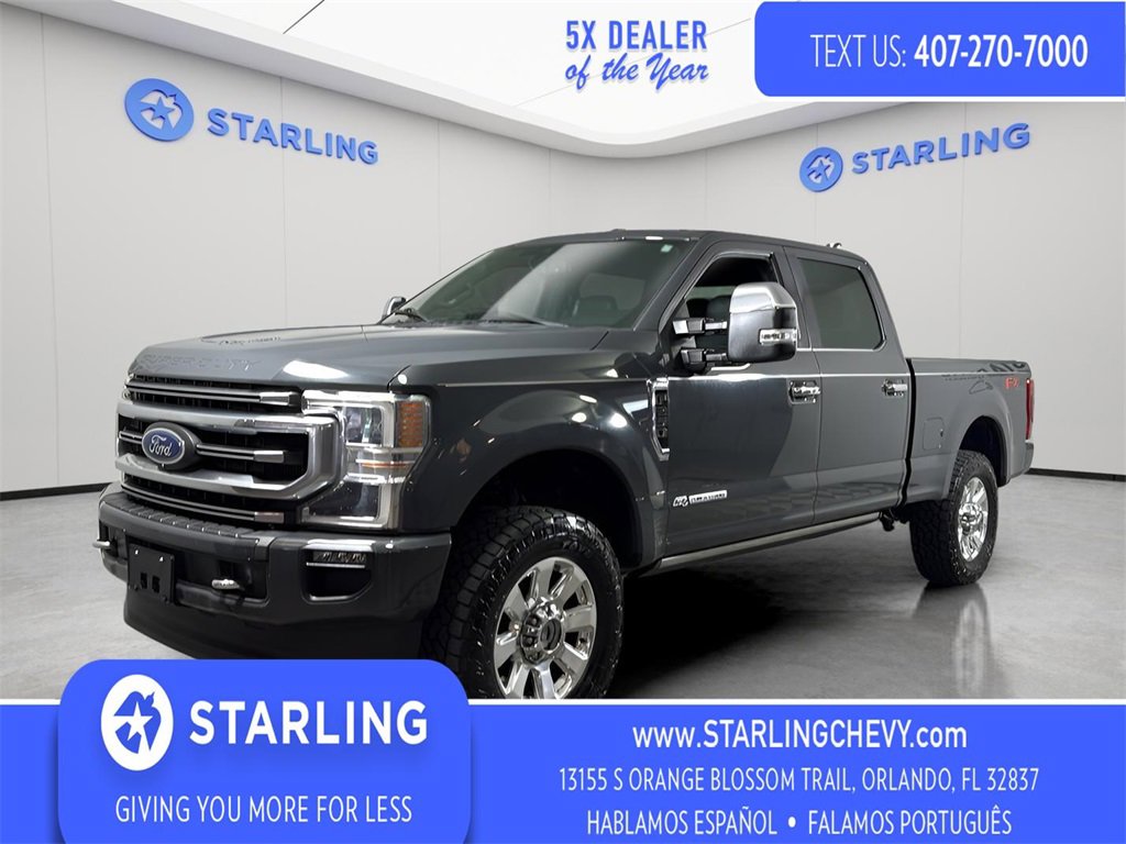Used 2021 Ford F250 Platinum w/ FX4 Off-Road Package