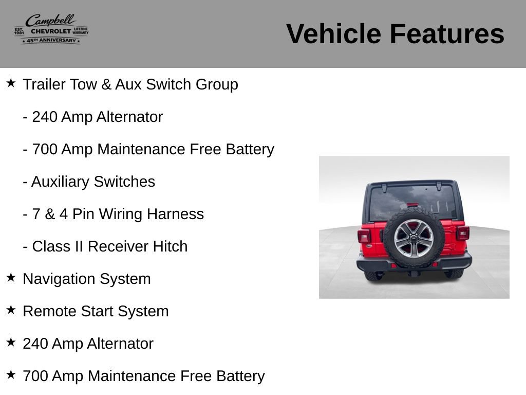 Used 2023 Jeep Wrangler Unlimited Sahara w/ LED Lighting Group AWD/4WD image 10