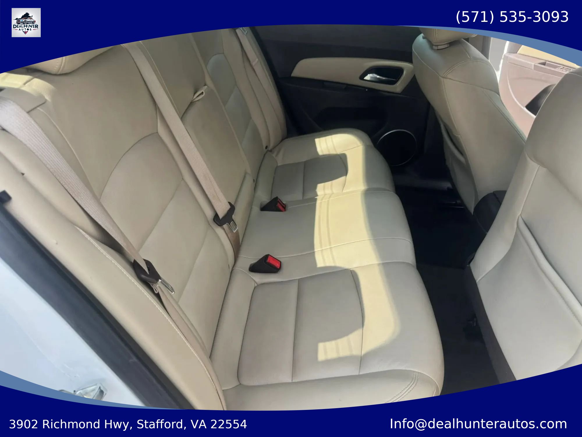 Used 2015 Chevrolet Cruze LTZ w/ Sun, Sound and Sport Package FWD image 16