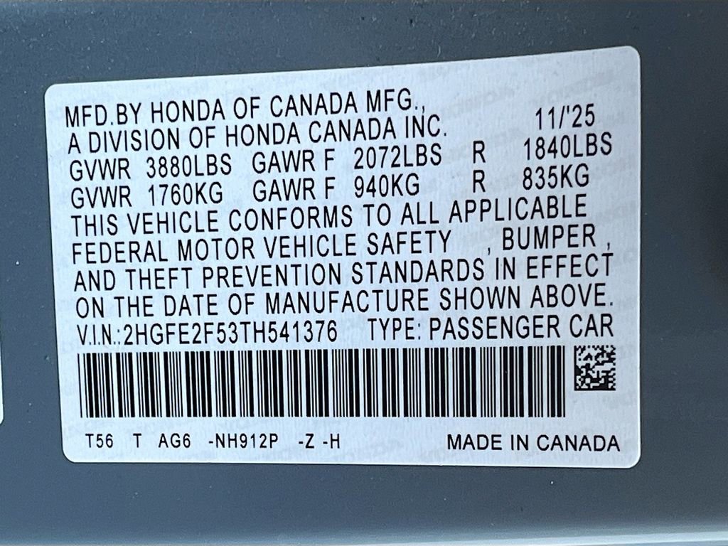 Used 2026 Honda Civic Sport image 29