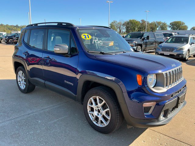 Used 2021 Jeep Renegade Limited w/ Sun & Sound Group AWD/4WD image 1