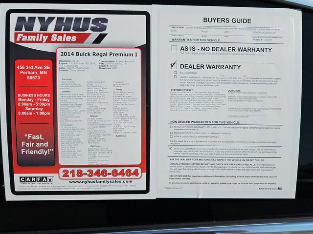Used 2014 Buick Regal Premium AWD/4WD image 49