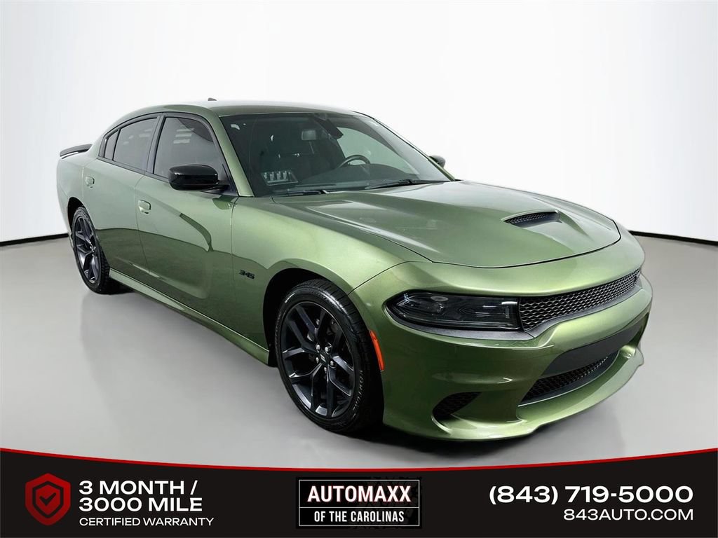 Used 2023 Dodge Charger R/T w/ Blacktop Package RWD image 1