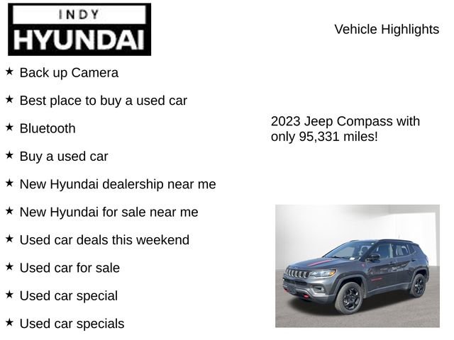 Used 2023 Jeep Compass Trailhawk AWD/4WD image 7