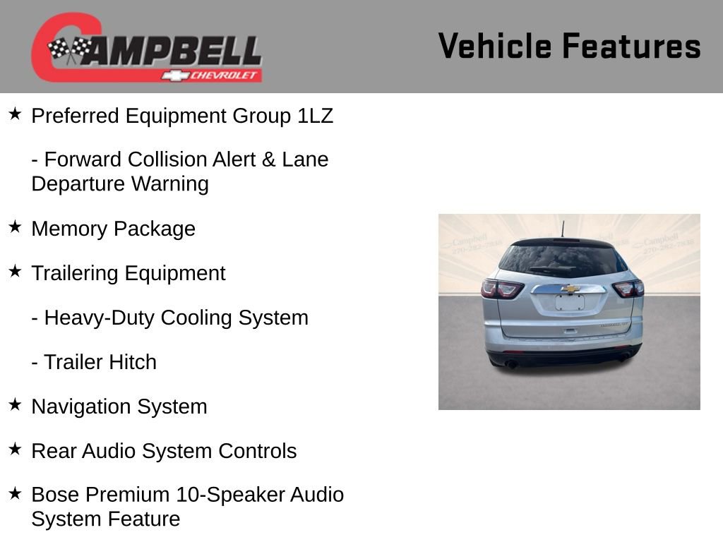 Used 2016 Chevrolet Traverse LTZ FWD image 21