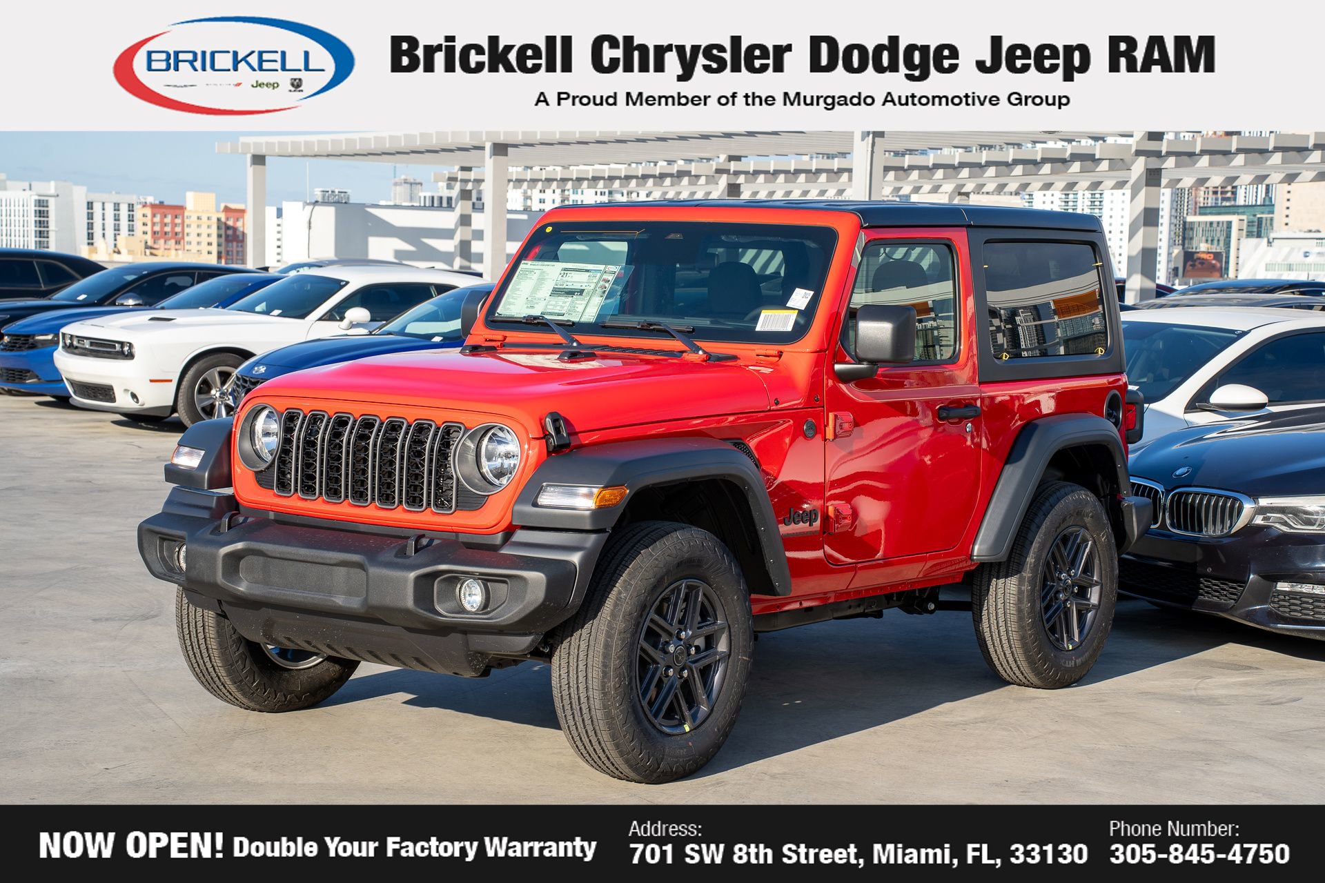 New 2025 Jeep Wrangler Sport