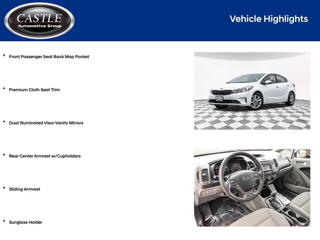 Used 2017 Kia Forte LX w/ LX Popular Package image 7