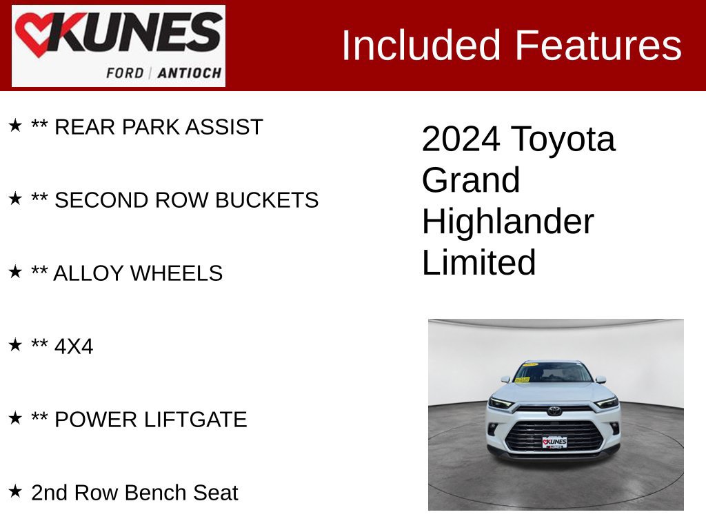 Used 2024 Toyota Grand Highlander AWD image 4