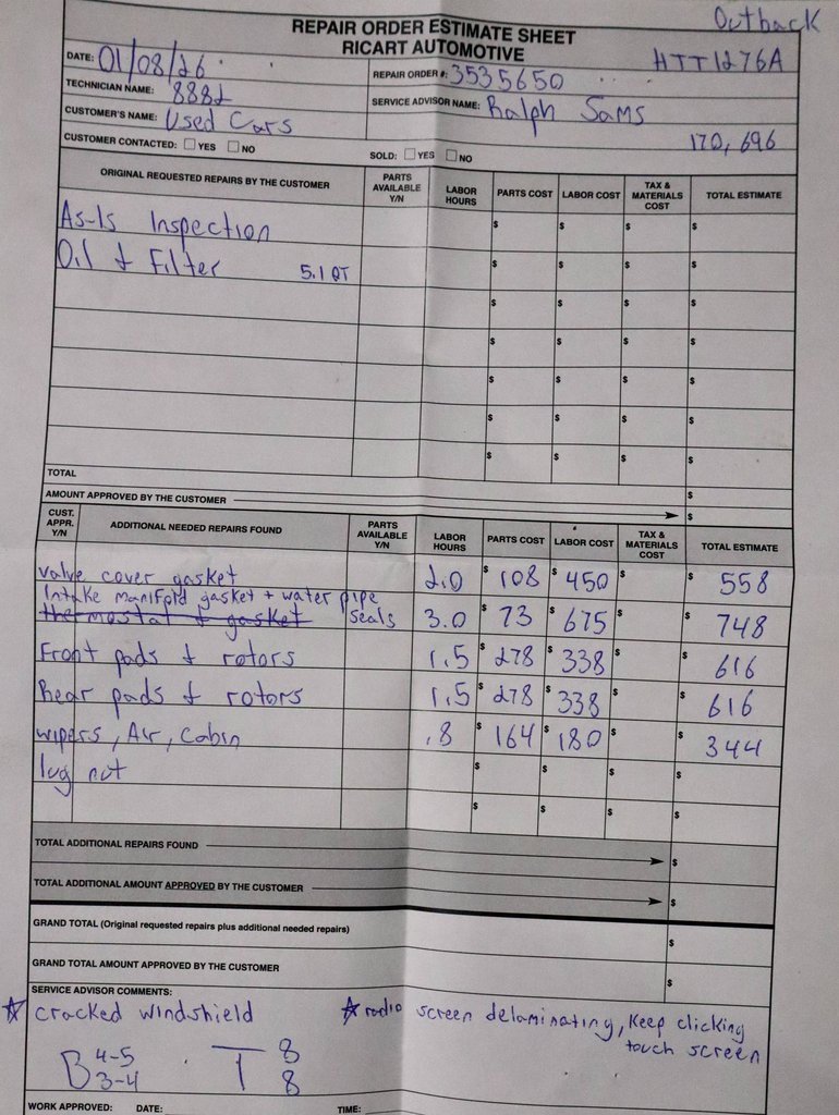 Used 2015 Subaru Outback 2.5i Limited image 7