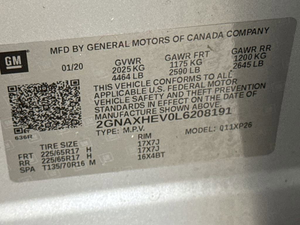 Used 2020 Chevrolet Equinox LS w/ LS Convenience Package image 27