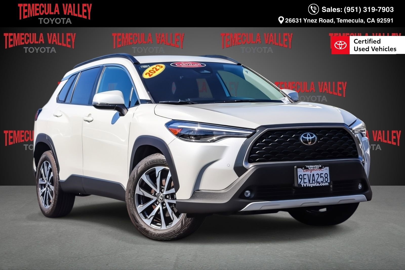 Certified 2023 Toyota Corolla Cross XLE FWD image 1