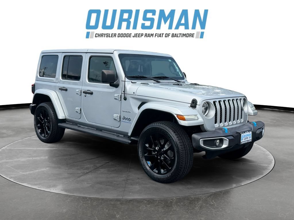 Used 2023 Jeep Wrangler Unlimited Sahara w/ Cold Weather Group AWD/4WD image 1