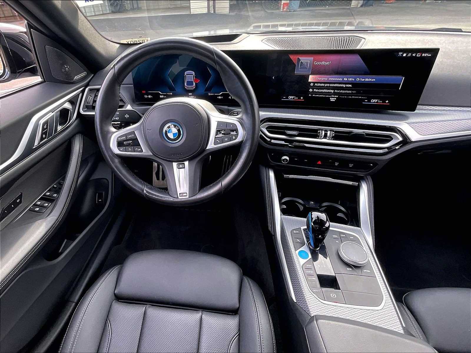Used 2023 BMW i4 eDrive40 w/ M Sport Package RWD image 8